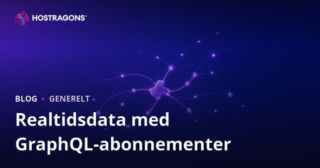 Realtidsdata med GraphQL-abonnementer