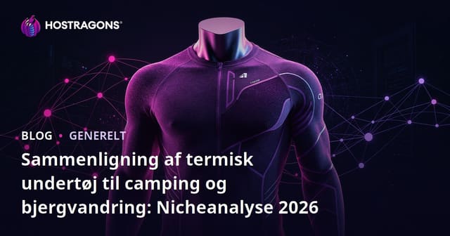 Sammenligning af termisk undertøj til camping og bjergvandring: Nicheanalyse 2026