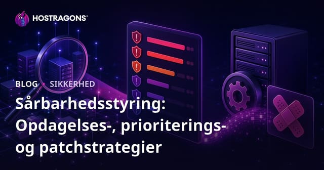 Sårbarhedshåndtering: Identifikation, Prioritering og Patch Strategier