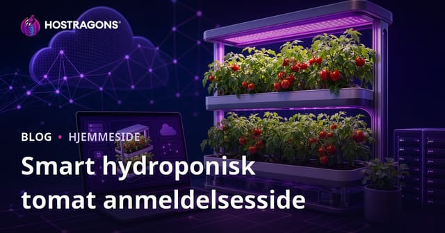 Guide til oprettelse af en anmeldelsesside kun om smart hydroponisk tomatdyrkning derhjemme.