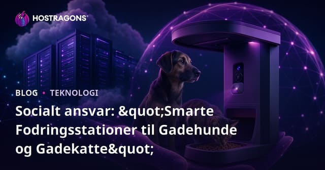 Socialt ansvar: "Smarte Fodringsstationer til Gadehunde og Gadekatte"
