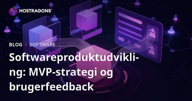 Software Produktudvikling: MVP Strategi og Brugerfeedback