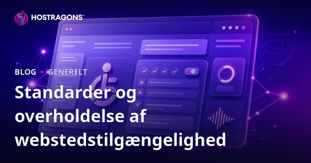 Standarder og Overholdelse af Websideadgang (Accessibility)