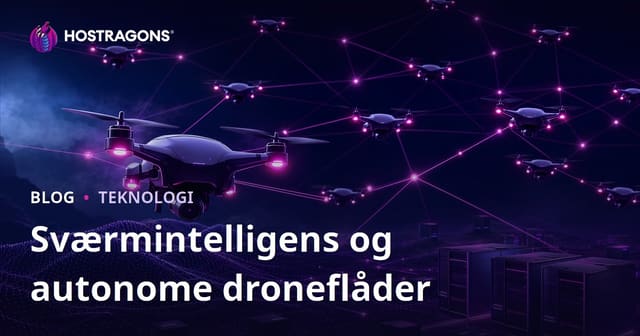 Sværmintelligens og autonome droneflåder