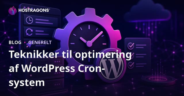 Optimering af WordPress Cron-systemet