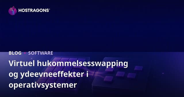 Virtuel hukommelsesswapping og ydeevneeffekter i operativsystemer