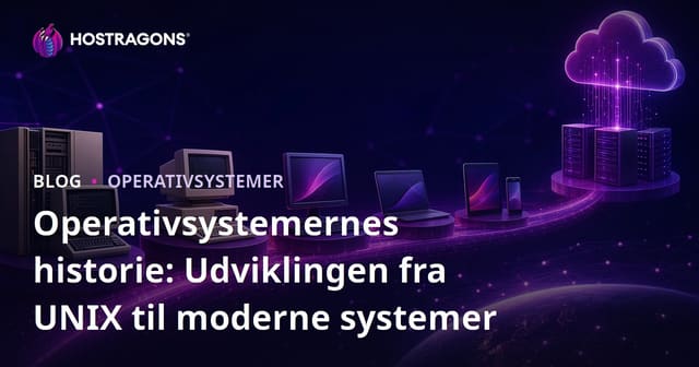 Operativsystemernes historie: Udviklingen fra UNIX til moderne systemer
