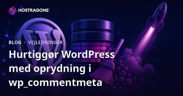 Sådan rydder du wp_commentmeta-tabellen i WordPress for bedre hastighed og databaseydelse