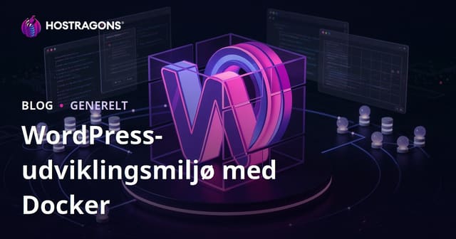 WordPress-udviklingsmiljø med Docker