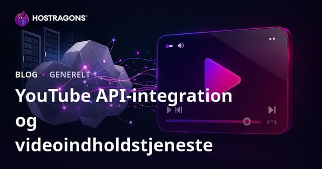 YouTube API Integration og Video Indholdsservice