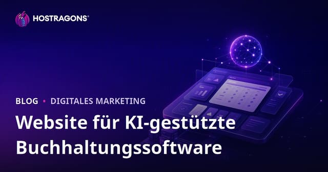 Wie man eine B2B-Finanzseite für KI-gestützte Buchhaltungssoftware erstellt