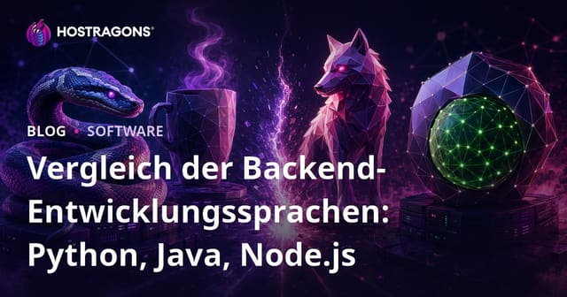 Vergleich der Backend-Entwicklungssprachen: Python, Java, Node.js