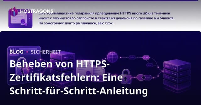 Beheben von HTTPS-Zertifikatsfehlern: Eine Schritt-für-Schritt-Anleitung