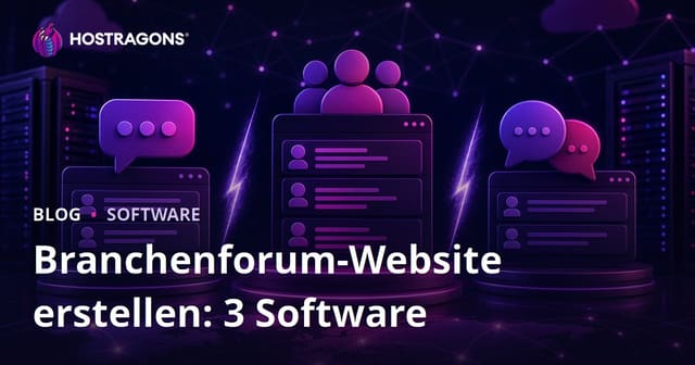 Branchenforum erstellen: XenForo vs. vBulletin vs. phpBB im Vergleich