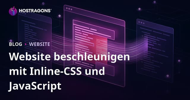 Die CSS- und JS-Dateien Ihrer Website inline einfügen, um die Ladegeschwindigkeit zu erhöhen