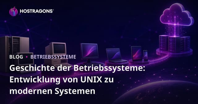 Geschichte der Betriebssysteme: Entwicklung von UNIX zu modernen Systemen