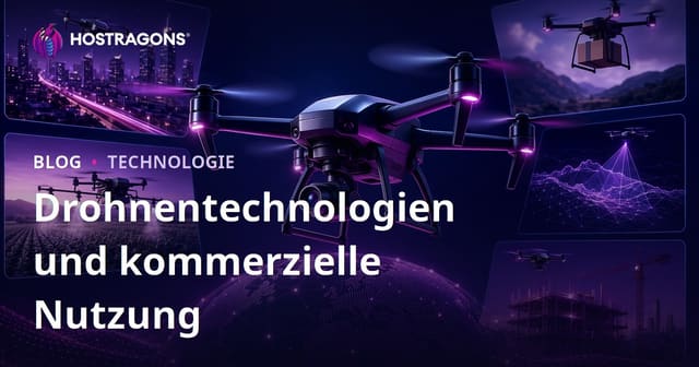 Drohnentechnologien und kommerzielle Nutzung