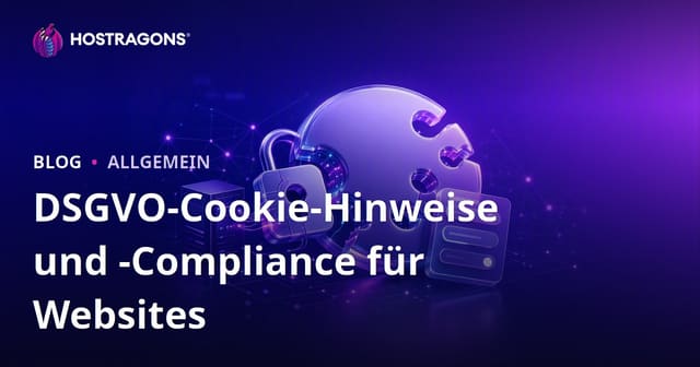 DSGVO-Cookie-Hinweise und -Compliance für Websites