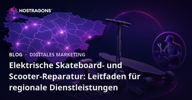 Elektrische Skateboard- und Scooter-Reparatur: Leitfaden für regionale Dienstleistungen