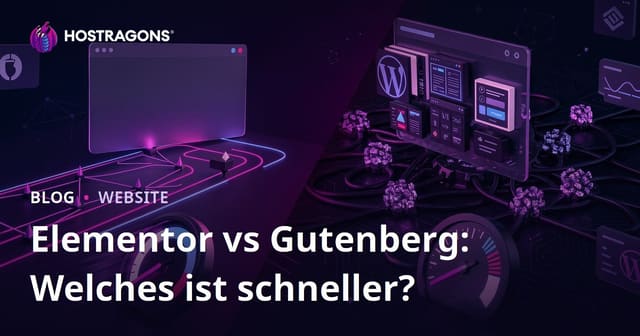 Elementor vs Gutenberg: Welcher Page Builder macht WordPress langsamer?