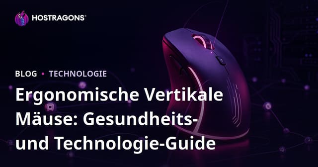 Ergonomische Vertikale Mäuse: Gesundheits- und Technologie-Guide