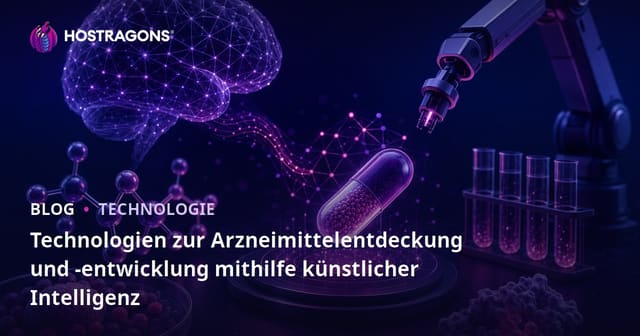 Technologien zur Arzneimittelentdeckung und -entwicklung mithilfe künstlicher Intelligenz