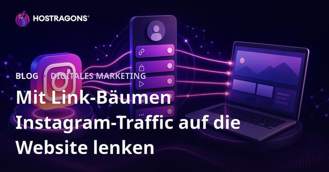 Linkbäume (Alternativen zu Linktree) einrichten, um Instagram-Traffic auf die Website zu verteilen