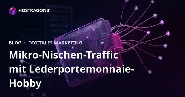 Mikro-Nische im Bereich Lederverarbeitung und Geldbörsenbau für den Heimgebrauch