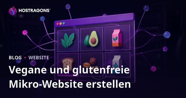 Mikro-Nische Mikro-Website für Vegane und Glutenfreie Produktbewertungen Einrichten