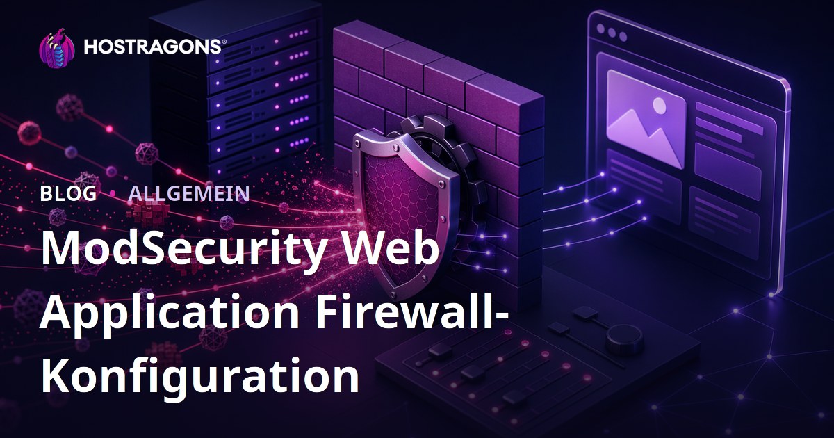 ModSecurity Web Application Firewall Konfiguration