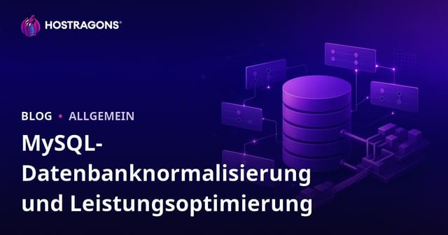 MySQL-Datenbanknormalisierung und Leistungsoptimierung