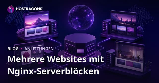 Nginx Server Blöcke (Virtuelle Hosts) zur Verwaltung Mehrerer Websites