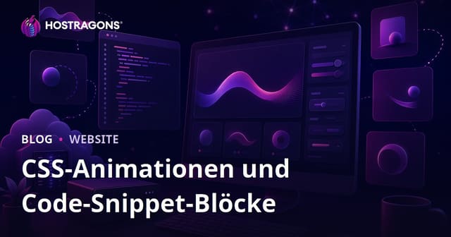 Nur CSS-Animationen und fertige Code-Snippets: Ein Entwicklerblog