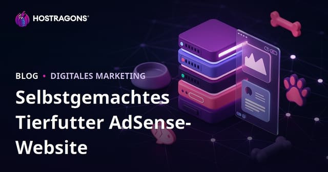Nur Rezepte für selbstgemachtes Haustierfutter: Eine Nischen-AdSense-Seite