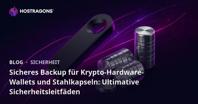 Sicheres Backup für Krypto-Hardware-Wallets und Stahlkapseln: Ultimative Sicherheitsleitfäden