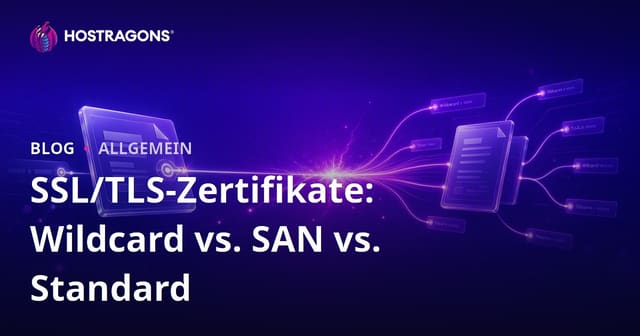SSL/TLS-Zertifikate: Wildcard vs. SAN vs. Standard