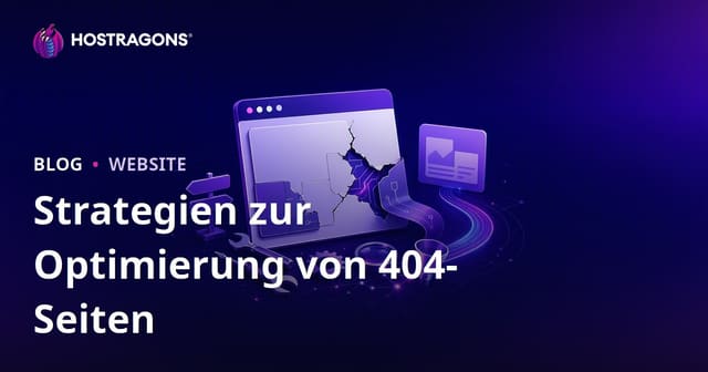 Strategien zur Optimierung von 404-Seiten