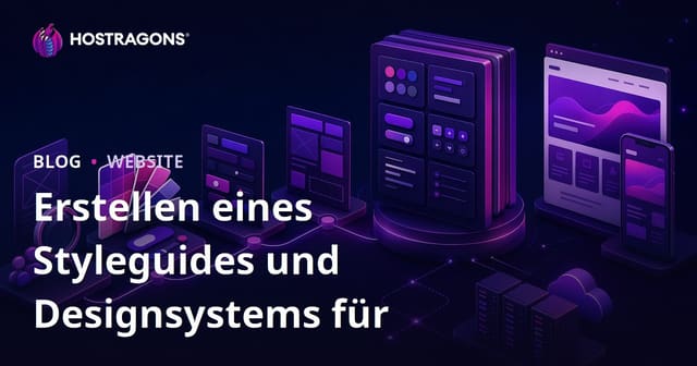 Erstellen eines Styleguides und Designsystems für