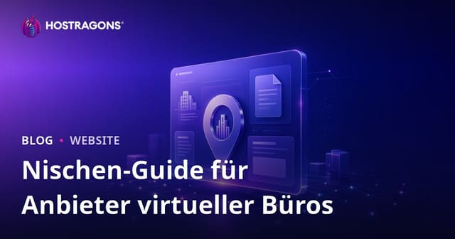 Leitfaden für eine Unternehmens-Nischen-Website, die nur virtuelle Büros und rechtliche Adressen untersucht.