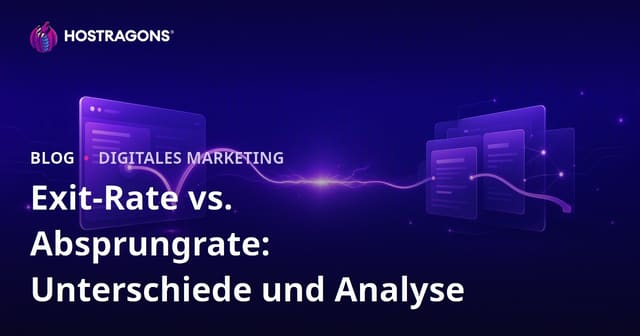 Exit-Rate vs. Absprungrate: Unterschiede und Analyse