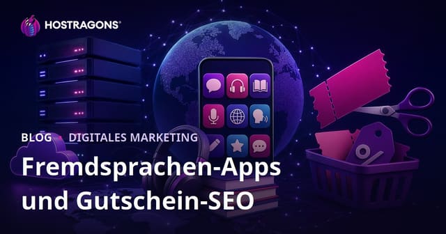 Vergleich von Sprachlern-Apps und SEO für Gutscheinseiten