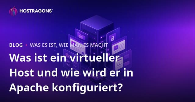 Was ist ein virtueller Host und wie wird er in Apache konfiguriert?