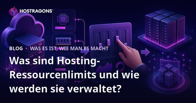 Was sind Hosting-Ressourcenlimits und wie werden sie verwaltet?