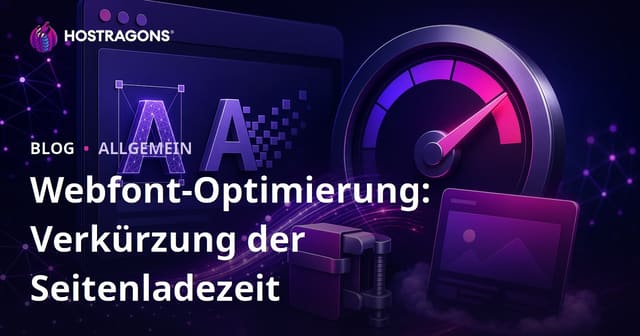 Web Font Optimierung: Ladezeiten reduzieren