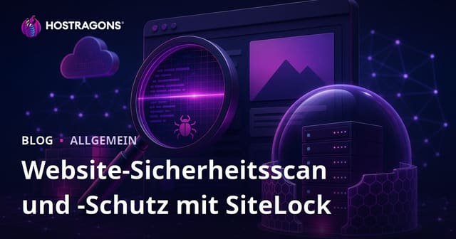 Website-Sicherheits-Scan und Schutz mit SiteLock