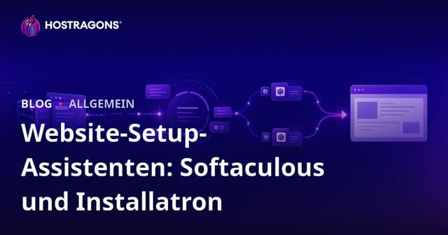 Webseiteninstallation-Assistenten: Softaculous und Installatron