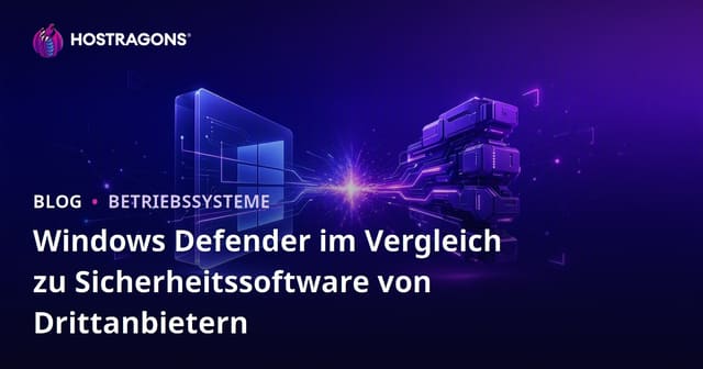 Windows Defender vs Drittanbieter-Sicherheitssoftware