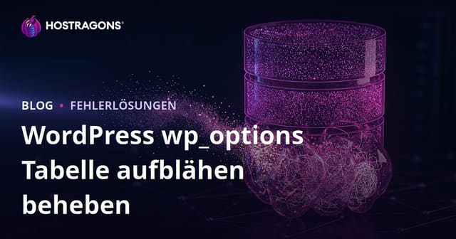 WordPress wp_options Tabelle vergrößern: Versteckte Daten löschen, die Ihre Website verlangsamen