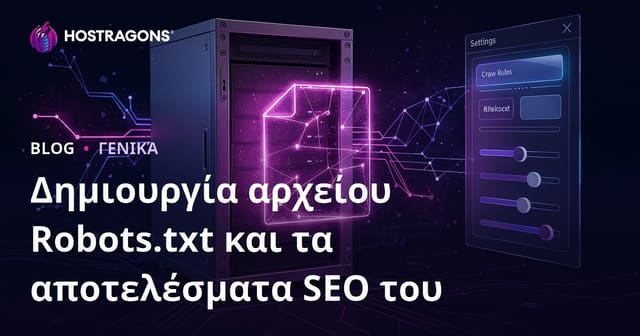 Δημιουργία αρχείου Robots.txt και τα αποτελέσματα SEO του