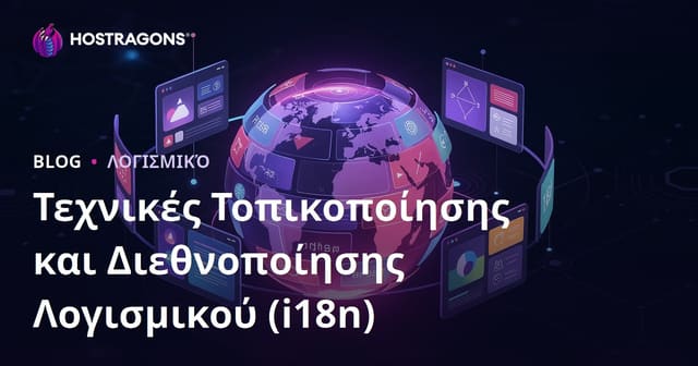 Τεχνικές Τοπικοποίησης και Διεθνοποίησης Λογισμικού (i18n)